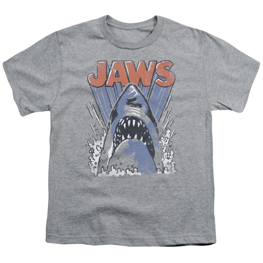Jaws Comic Splash Youth 18/1 100% Cotton Short-Sleeve T-Shirt