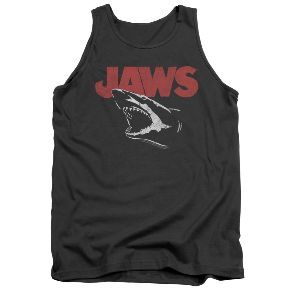 Jaws Cracked Jaw Men's 18/1 Cotton Tank Top