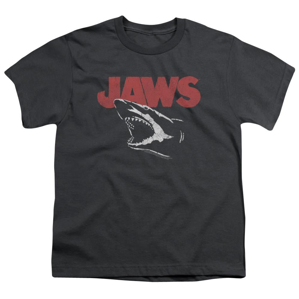 Jaws Cracked Jaw Youth 18/1 100% Cotton Short-Sleeve T-Shirt