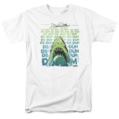 Jaws Da Dum Men's 18/1 Cotton Short-Sleeve T-Shirt