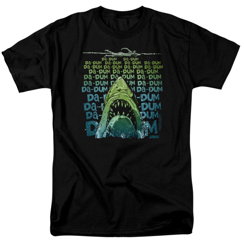 Jaws Da Dum Men's 18/1 Cotton Short-Sleeve T-Shirt