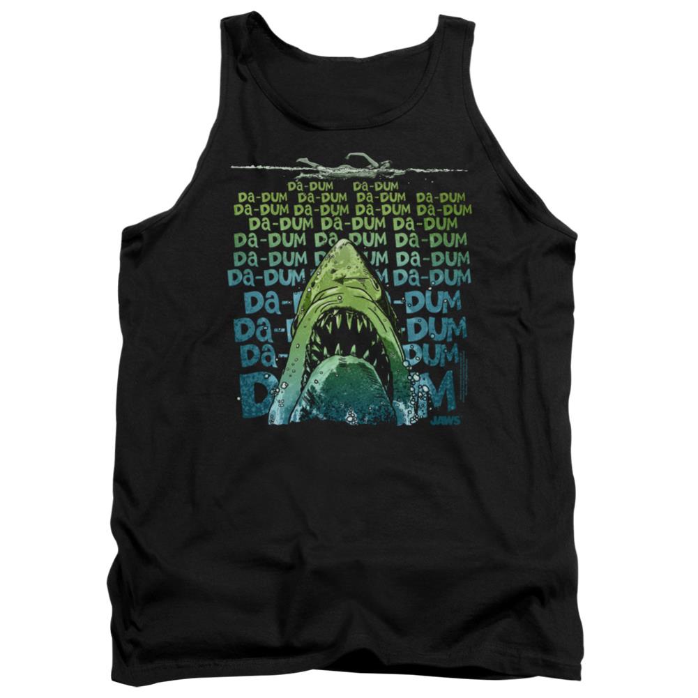 Jaws Da Dum Men's 18/1 Cotton Tank Top