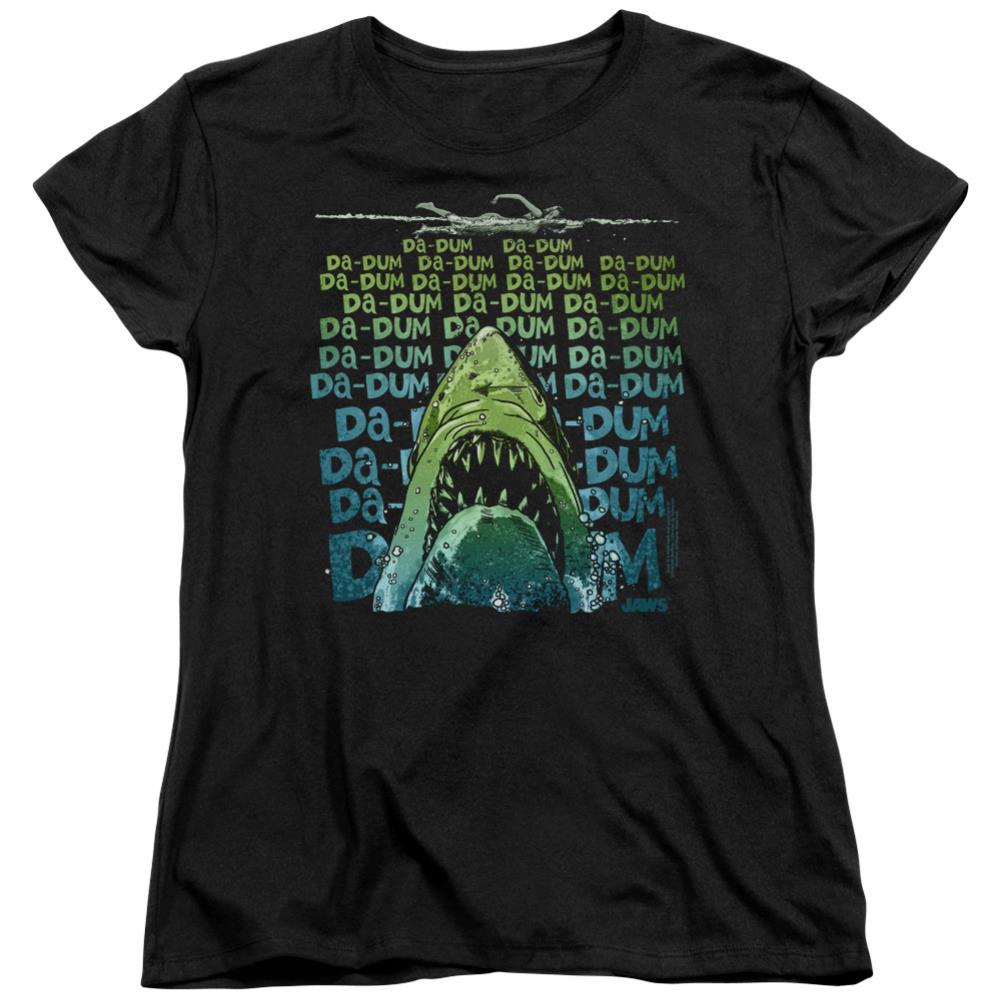 Jaws Da Dum Women's 18/1 Cotton Short-Sleeve T-Shirt