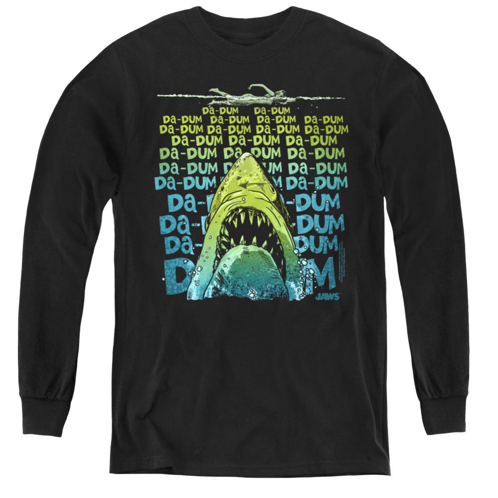 Jaws Da Dum Youth Long-Sleeve T-Shirt