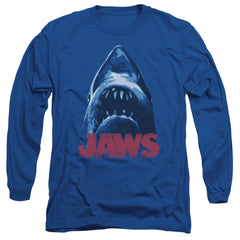 Jaws From Below Men's 18/1 Cotton Long-Sleeve T-Shirt