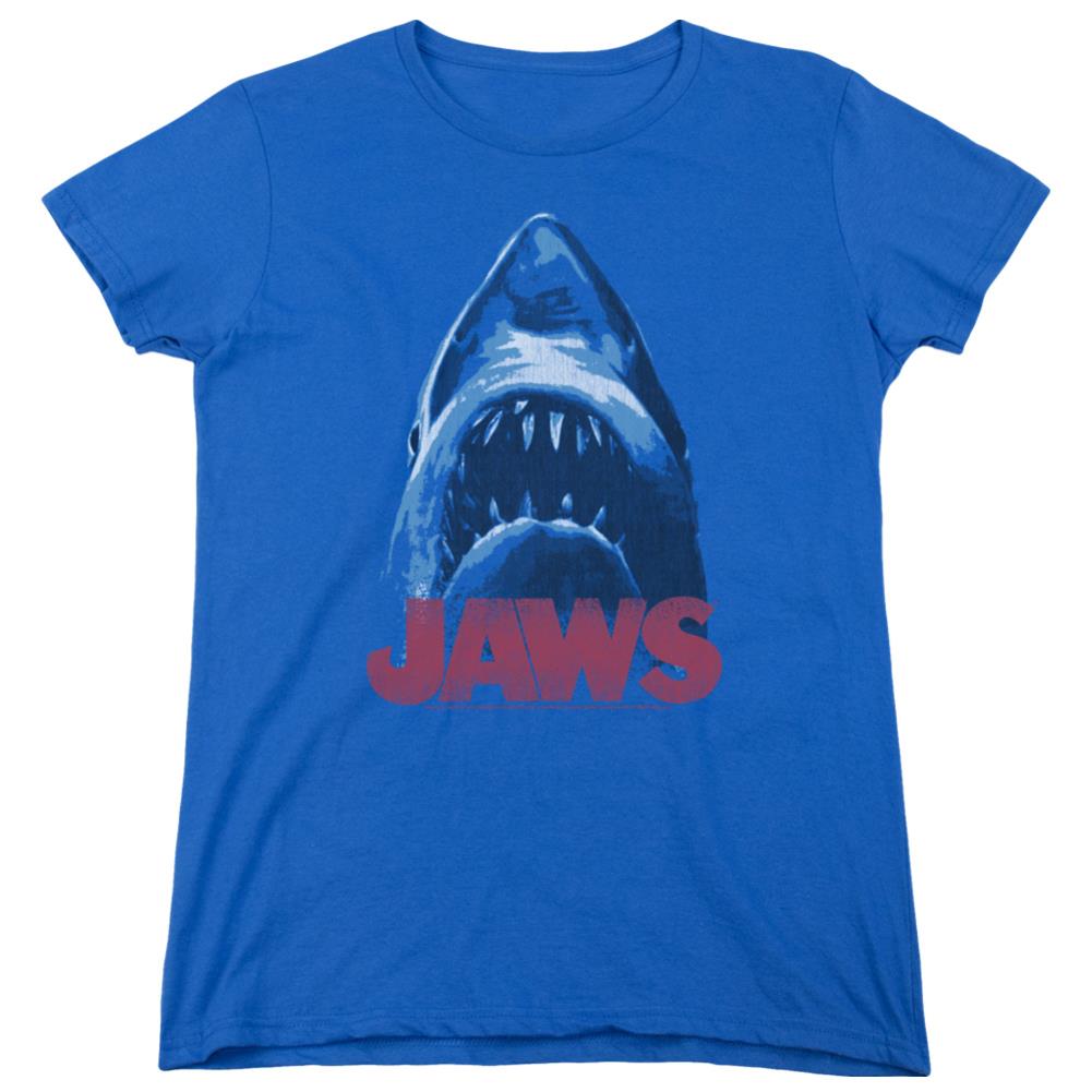 Jaws From Below Women's 18/1 Cotton Short-Sleeve T-Shirt