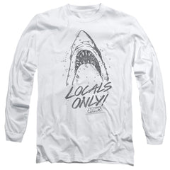 Jaws Locals Only Men's 18/1 Cotton Long-Sleeve T-Shirt