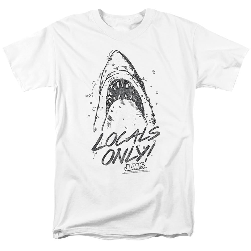 Jaws Locals Only Men's 18/1 Cotton Short-Sleeve T-Shirt