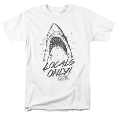 Jaws Locals Only Men's 18/1 Cotton Short-Sleeve T-Shirt
