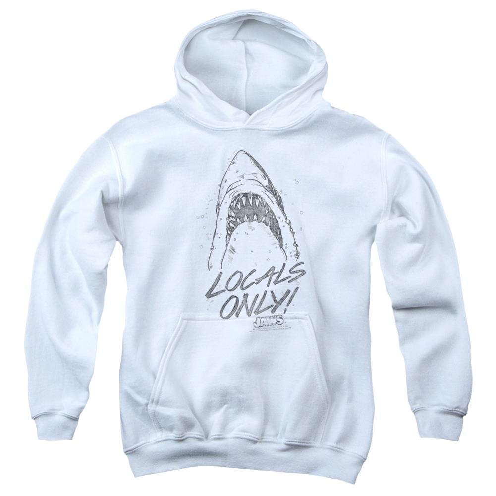 Jaws Locals Only Youth Cotton Poly Pull-Over Hoodie
