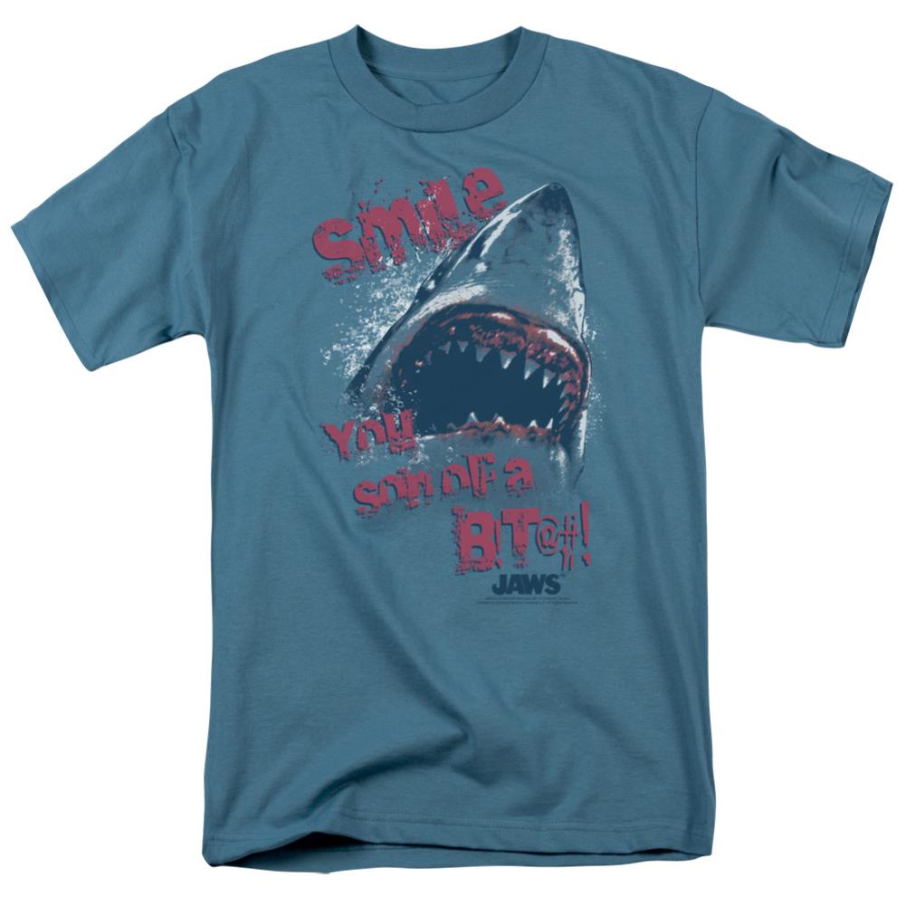 Jaws Smile Men's 18/1 Cotton Short-Sleeve T-Shirt