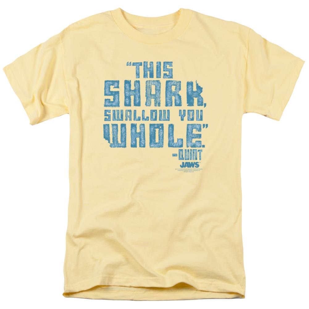 Jaws Swallow You Whole Men's 18/1 Cotton Short-Sleeve T-Shirt