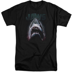 Jaws Terror In The Deep Men's 18/1 Tall Cotton Short-Sleeve T-Shirt