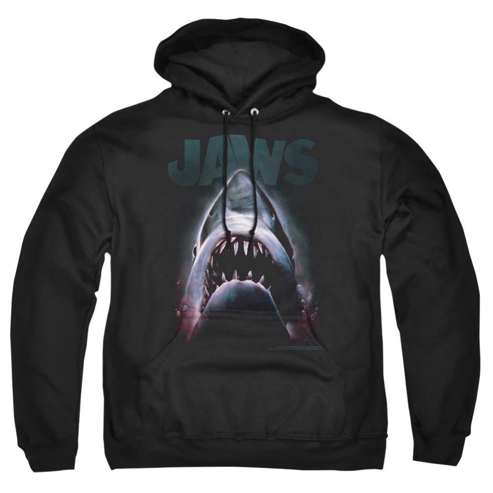 Jaws Terror In The Deep Men's Pull-Over 75 25 Poly Hoodie