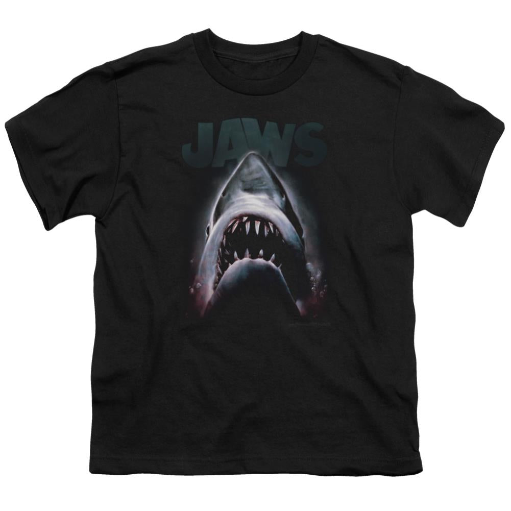 Jaws Terror In The Deep Youth 18/1 100% Cotton Short-Sleeve T-Shirt