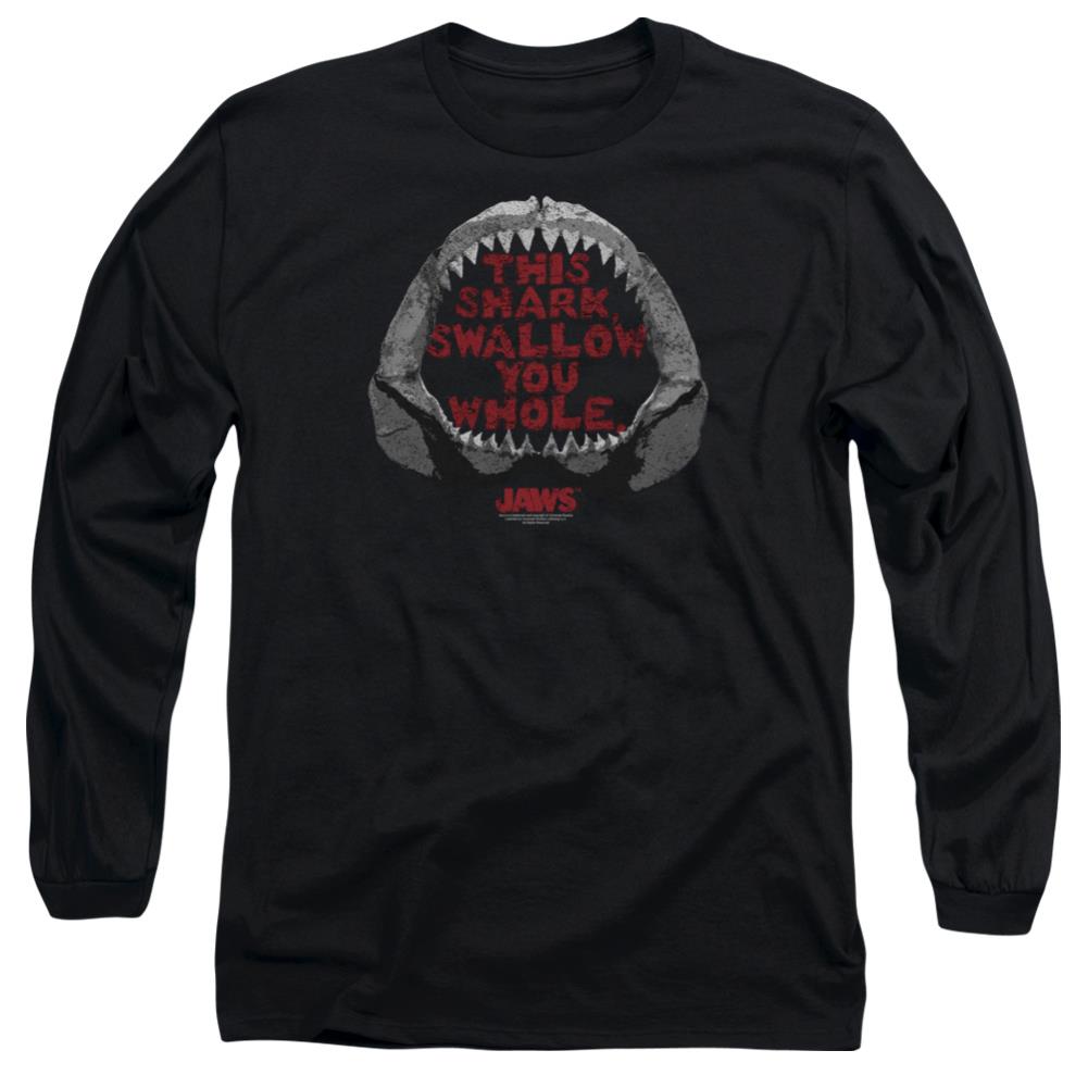 Jaws This Shark Men's 18/1 Cotton Long-Sleeve T-Shirt