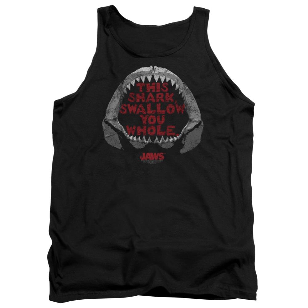 Jaws This Shark Men's 18/1 Cotton Tank Top