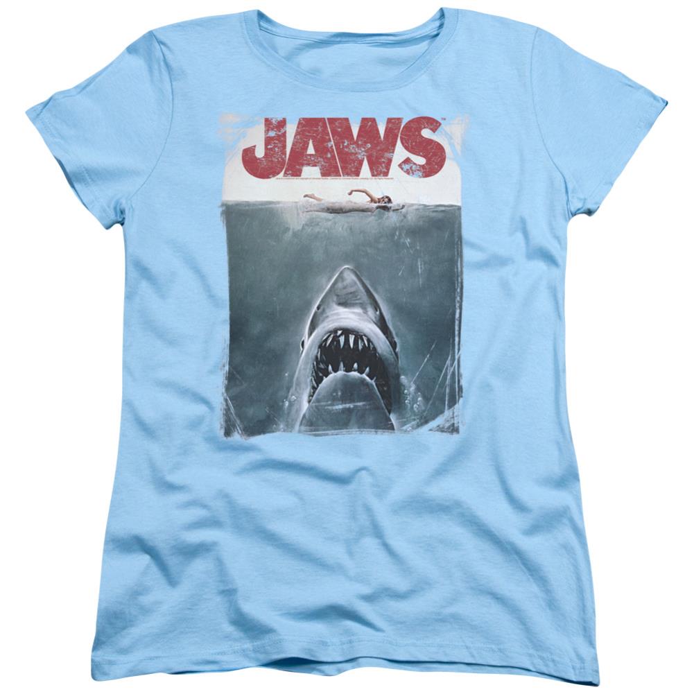 Jaws Title Women's 18/1 Cotton Short-Sleeve T-Shirt