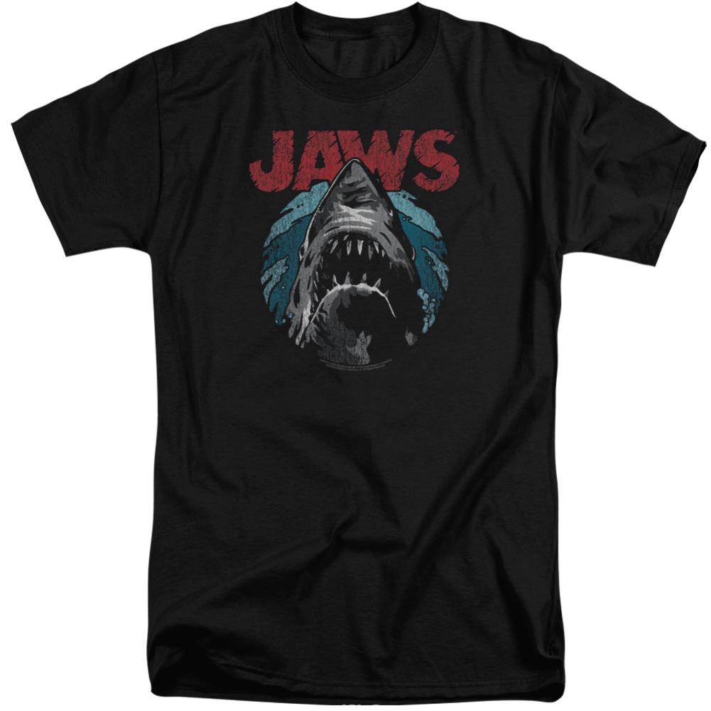 Jaws Water Circle Men's 18/1 Tall Cotton Short-Sleeve T-Shirt