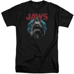 Jaws Water Circle Men's 18/1 Tall Cotton Short-Sleeve T-Shirt