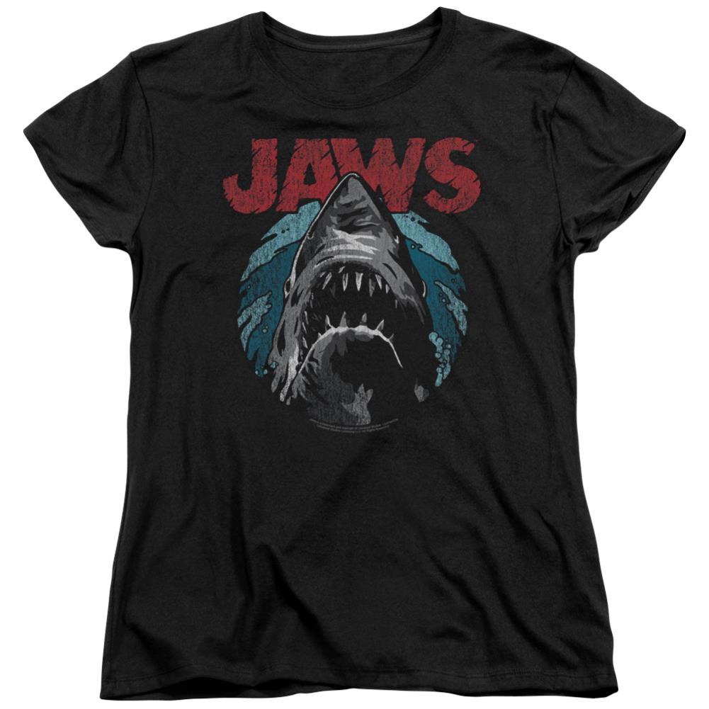 Jaws Water Circle Women's 18/1 Cotton Short-Sleeve T-Shirt