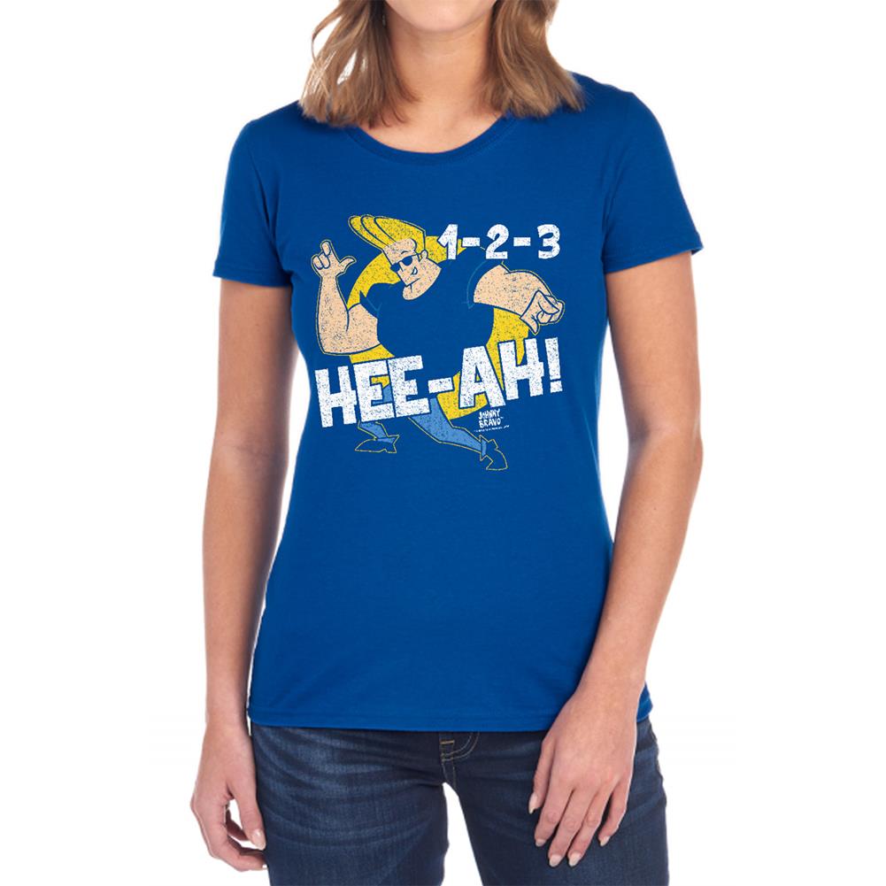 Johnny Bravo 123 Women's 18/1 Cotton Short-Sleeve T-Shirt