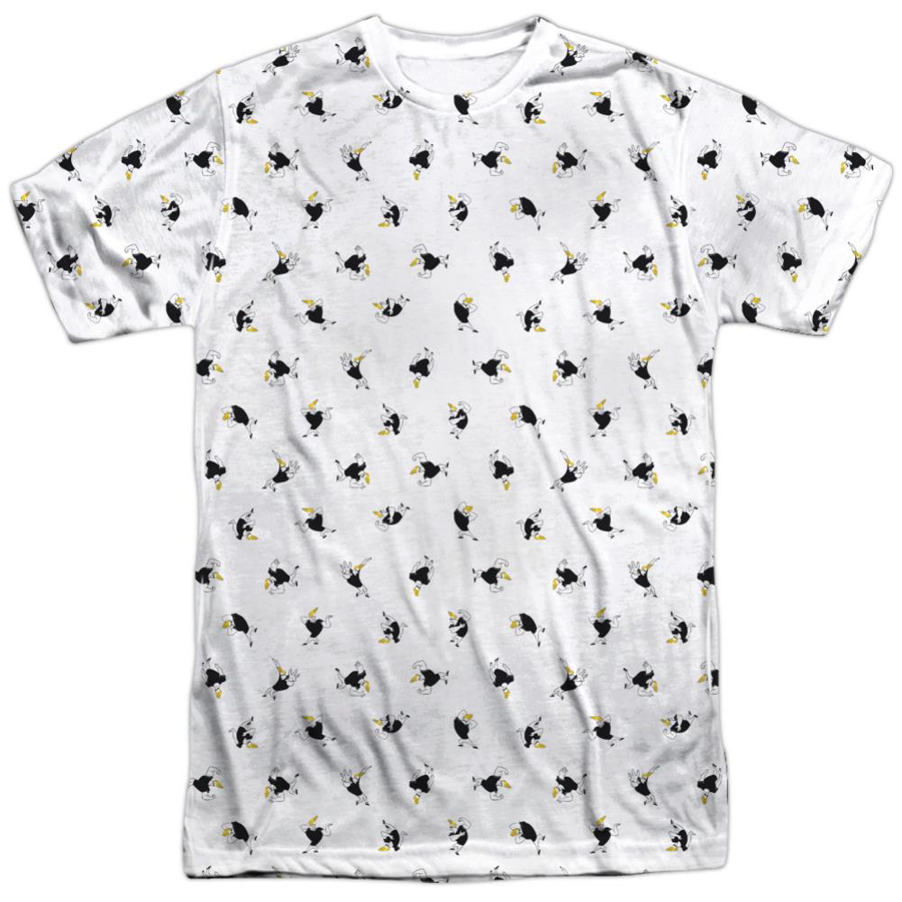 Johnny Bravo Bravo All Over Men's Regular Fit Polyester Short-Sleeve T-Shirt