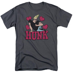 Johnny Bravo Hunk Men's 18/1 Cotton Short-Sleeve T-Shirt