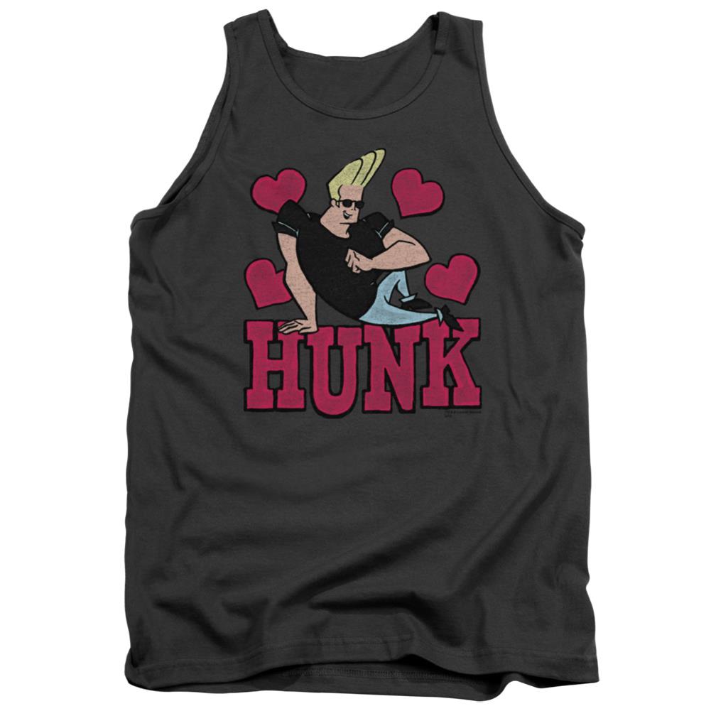 Johnny Bravo Hunk Men's 18/1 Cotton Tank Top