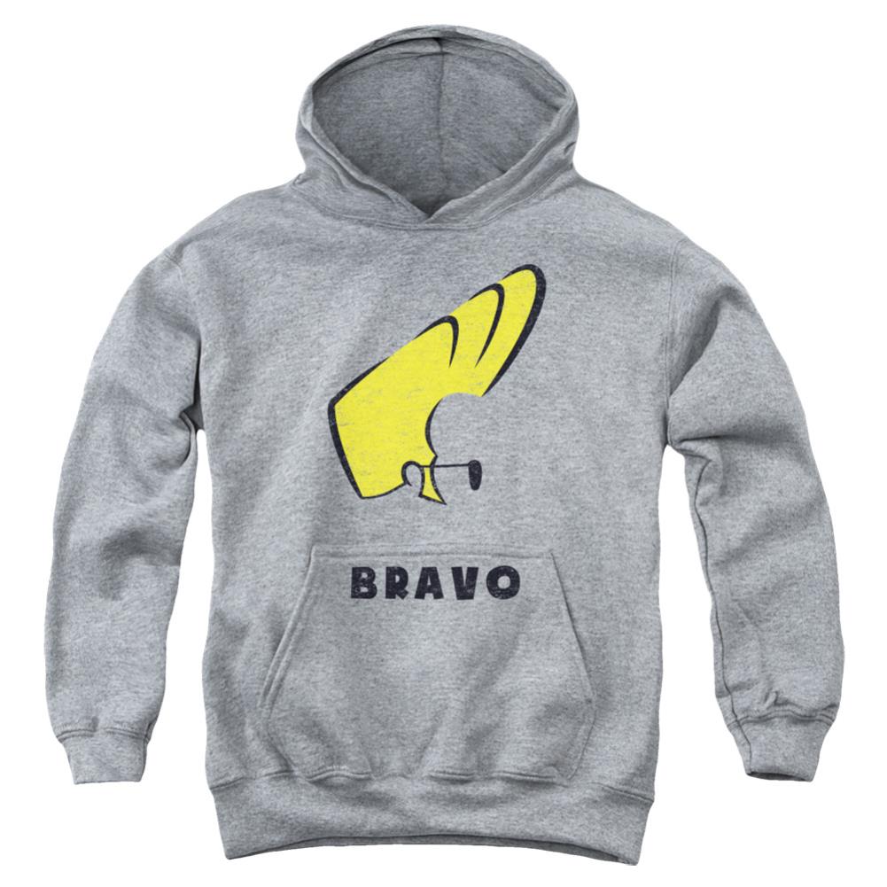 Johnny Bravo Johnny Hair Youth Cotton Poly Pull-Over Hoodie