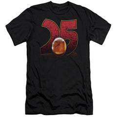 Jurassic Park Amber Men's Ultra-Soft 30/1 Cotton Slim Short-Sleeve T-Shirt
