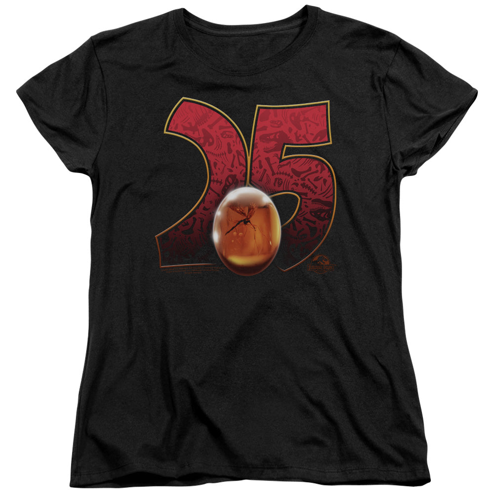 Jurassic Park Amber Women's 18/1 Cotton Short-Sleeve T-Shirt