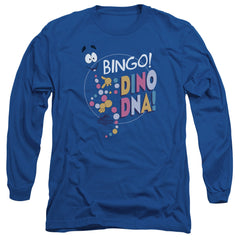 Jurassic Park Bingo Dino Dna Men's 18/1 Cotton Long-Sleeve T-Shirt