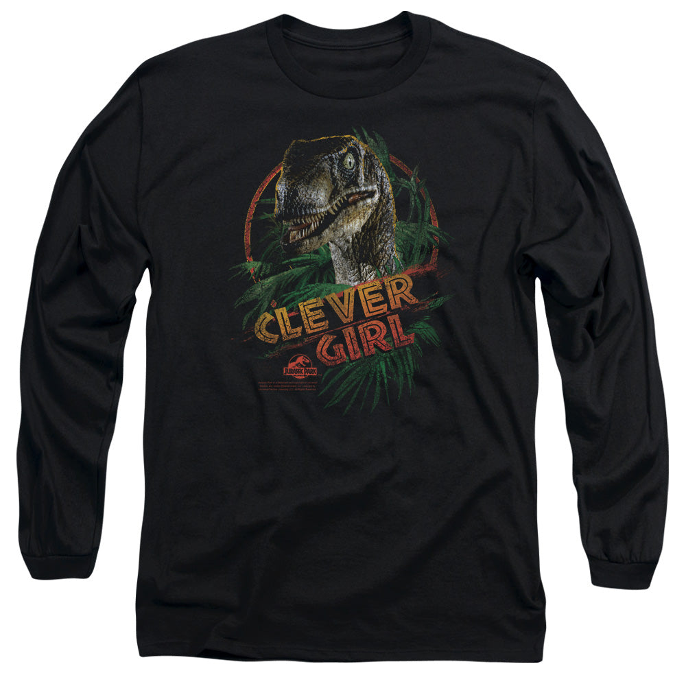 Jurassic Park Clever Girl Men's 18/1 Cotton Long-Sleeve T-Shirt