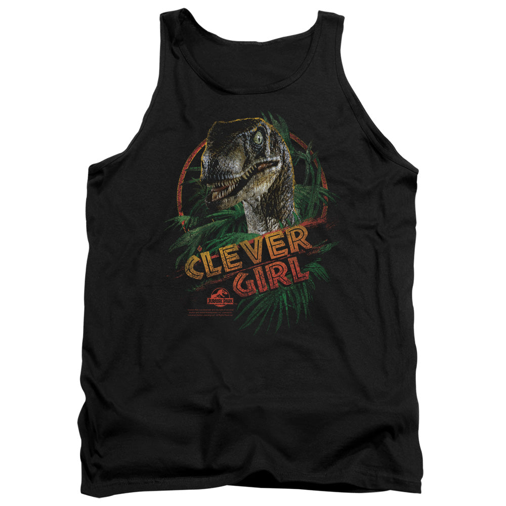 Jurassic Park Clever Girl Men's 18/1 Cotton Tank Top