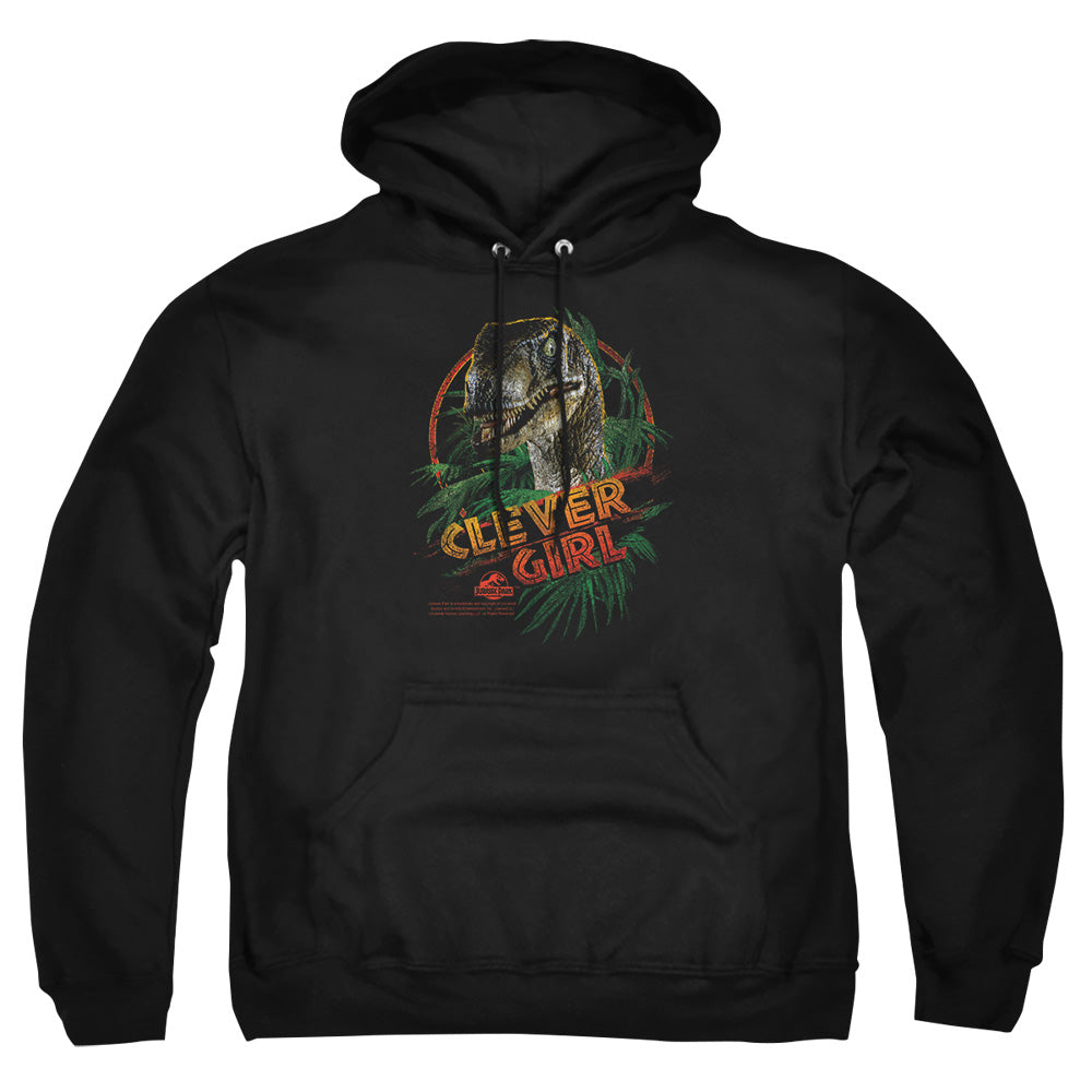 Jurassic Park Clever Girl Men's Pull-Over 75 25 Poly Hoodie