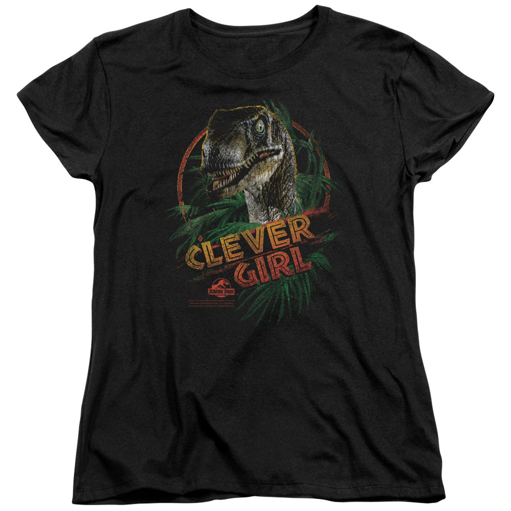 Jurassic Park Clever Girl Women's 18/1 Cotton Short-Sleeve T-Shirt
