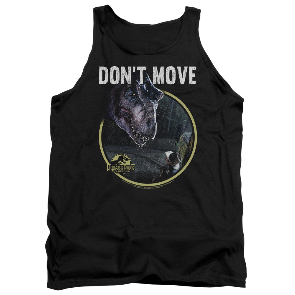 Jurassic Park Don't Move Men's 18/1 Cotton Tank Top