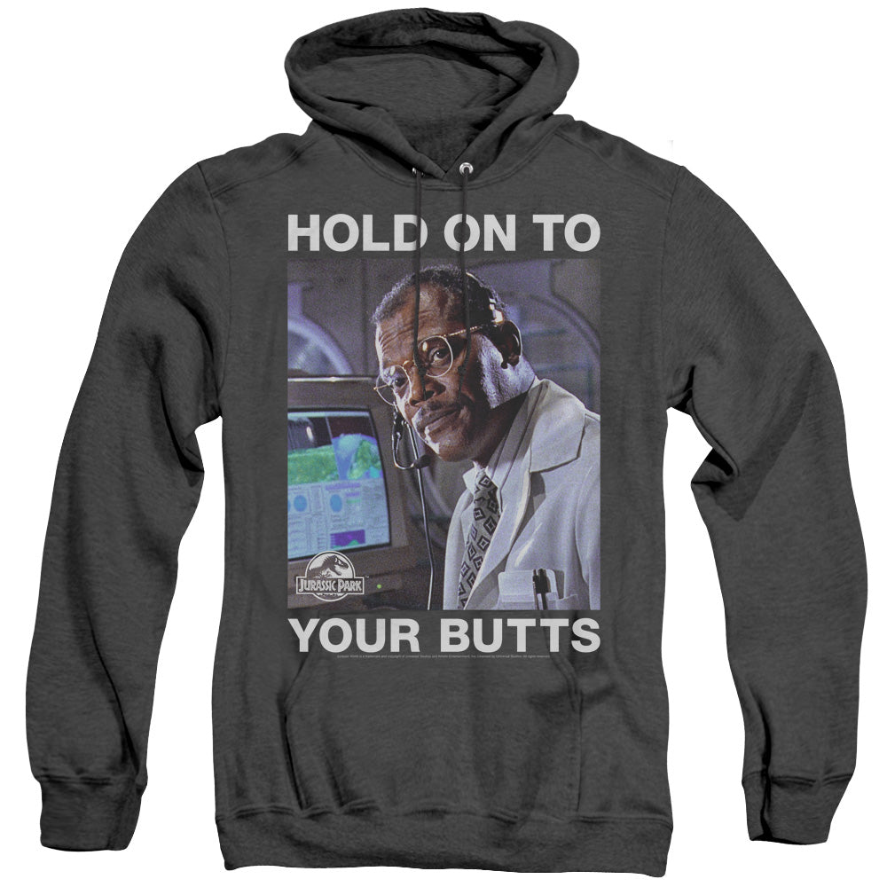 Jurassic Park Hold Onto Men's Pull-Over Hoodie