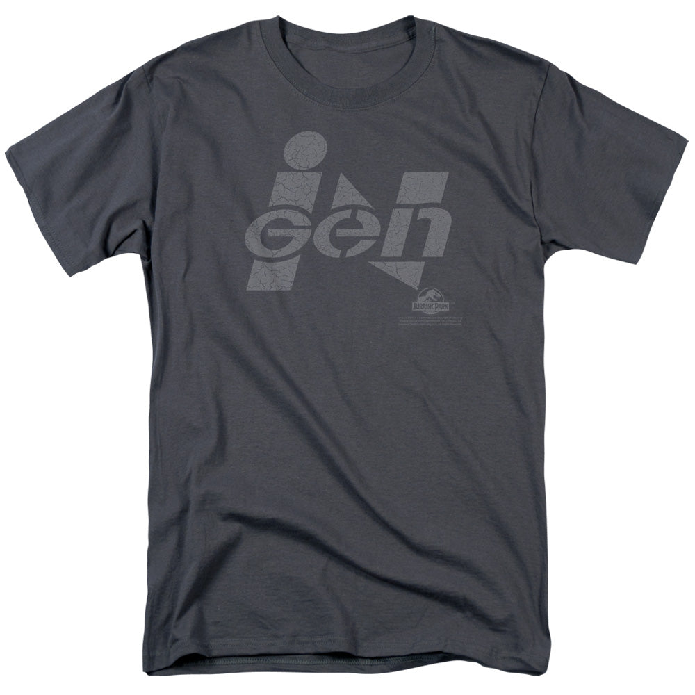 Jurassic Park Ingen Logo Men's 18/1 Cotton Short-Sleeve T-Shirt