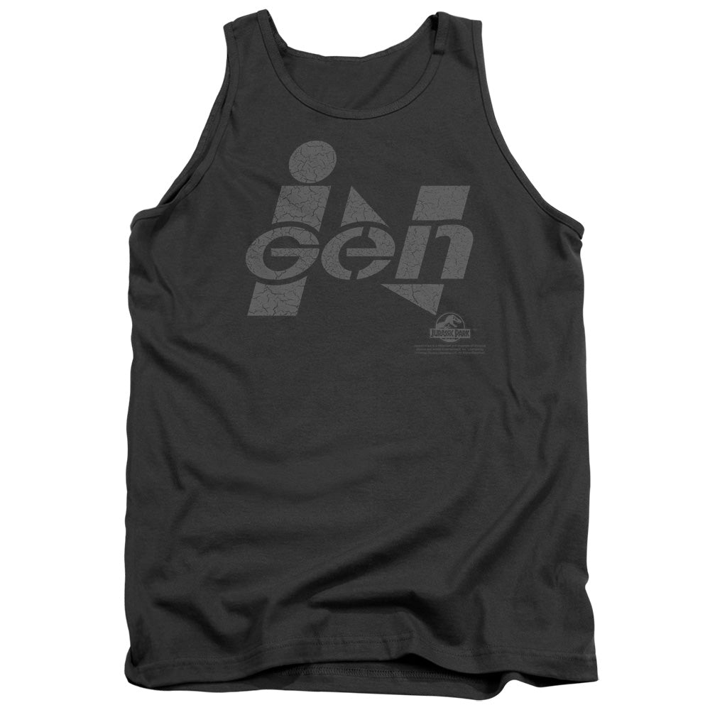 Jurassic Park Ingen Logo Men's 18/1 Cotton Tank Top