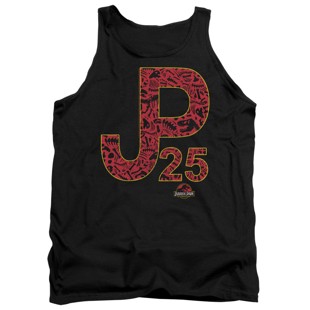 Jurassic Park JP25 Men's 18/1 Cotton Tank Top