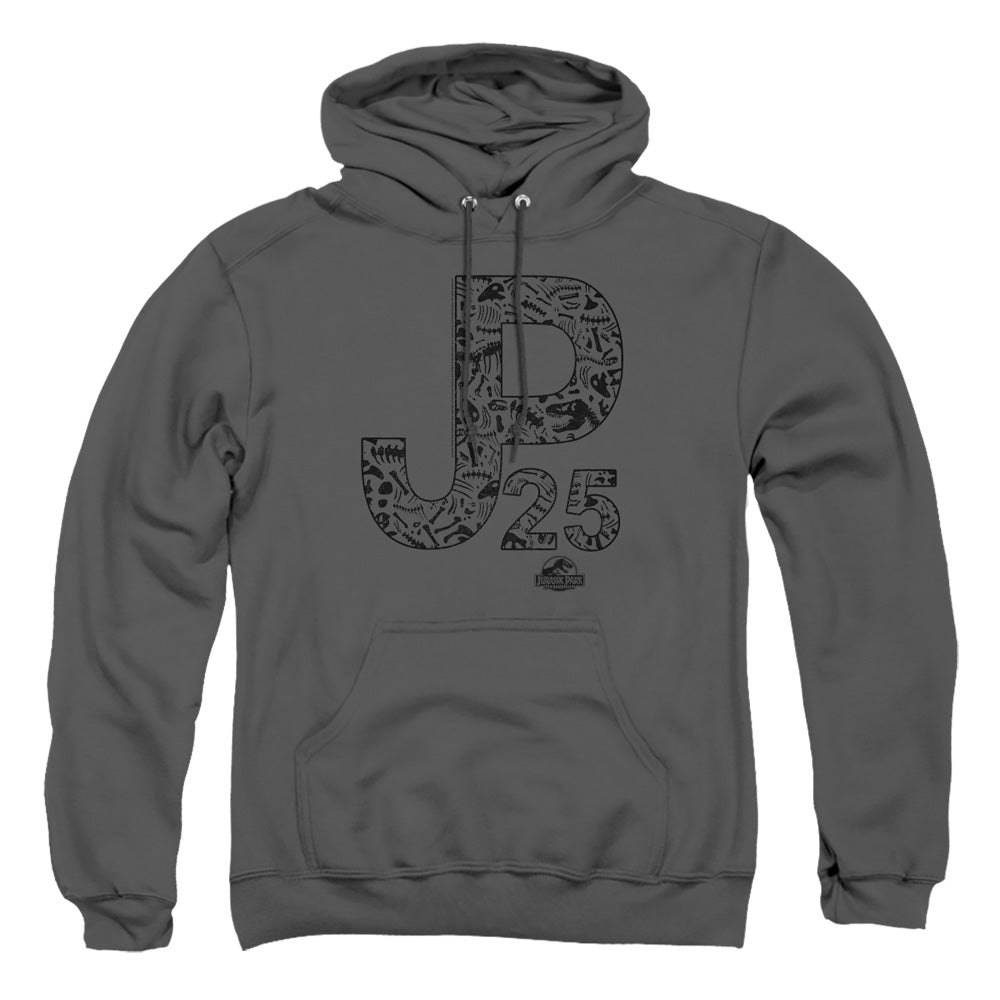 Jurassic Park JP25 Men's Pull-Over 75 25 Poly Hoodie