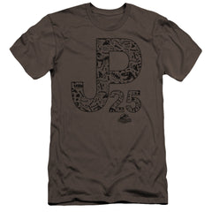 Jurassic Park JP25 Men's Ultra-Soft 30/1 Cotton Slim Short-Sleeve T-Shirt
