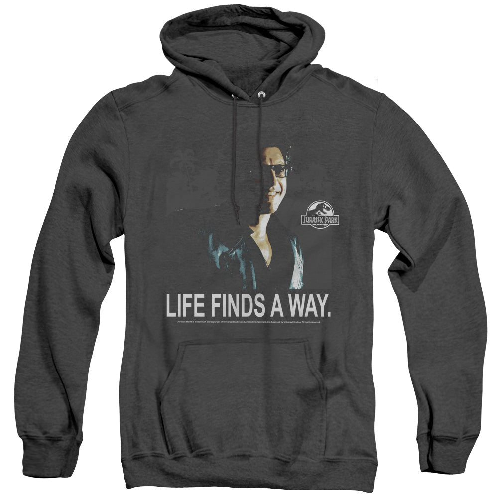 Jurassic Park Life Finds A Way Men's Pull-Over Hoodie