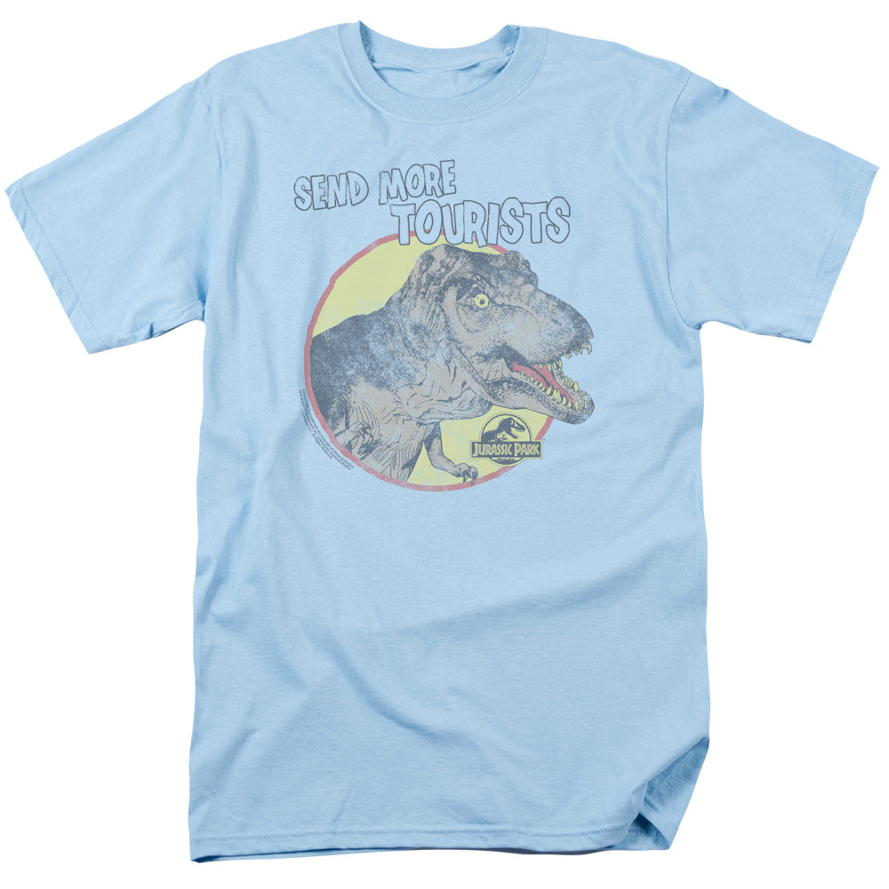 Jurassic Park More Tourist Men's 18/1 Cotton Short-Sleeve T-Shirt