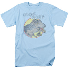 Jurassic Park More Tourist Men's 18/1 Cotton Short-Sleeve T-Shirt