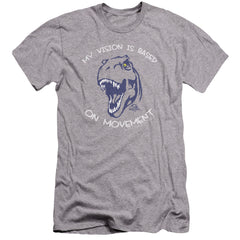 Jurassic Park My Vision Men's Ultra-Soft 30/1 Cotton Slim Short-Sleeve T-Shirt