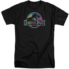 Jurassic Park Prehistoric Groove Men's 18/1 Tall Cotton Short-Sleeve T-Shirt