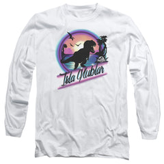 Jurassic Park Prehistoric Walk Men's 18/1 Cotton Long-Sleeve T-Shirt